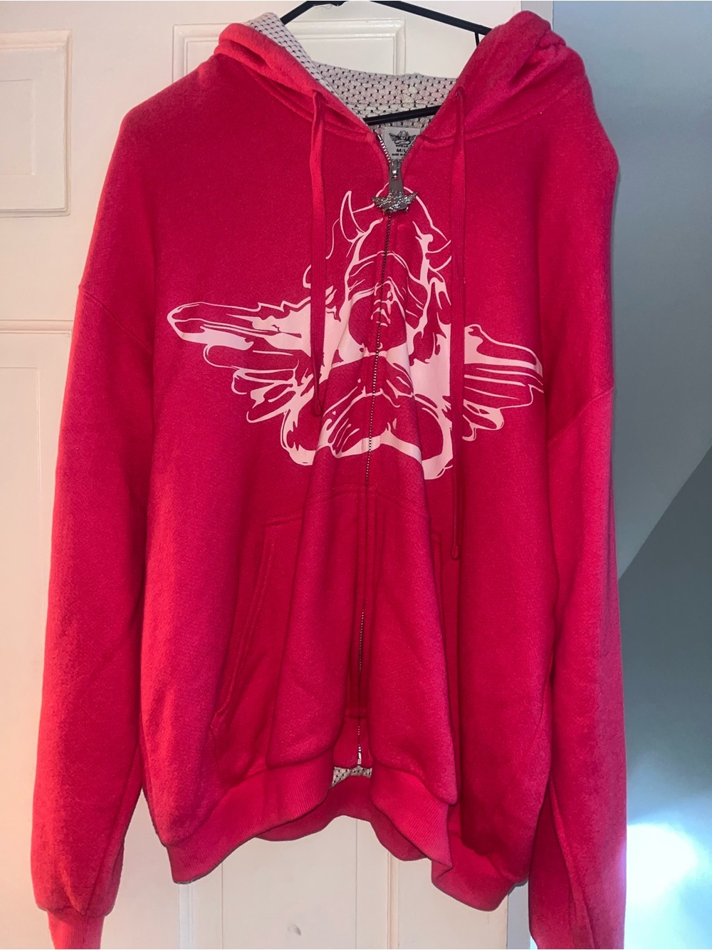 Boys lie pink zip up